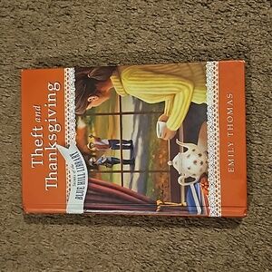 Theft and Thanksgiving mystery book read